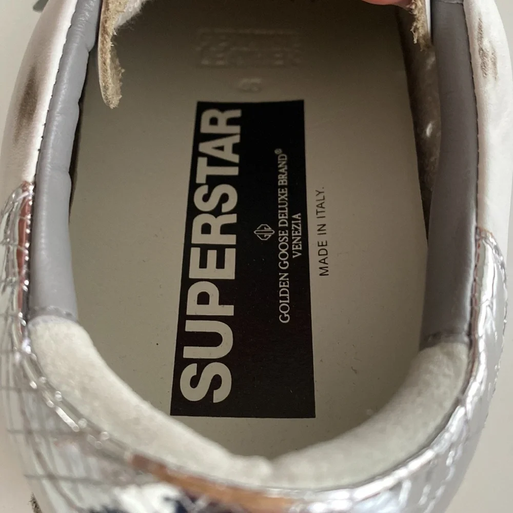Golden Goose Superstar Sneakers woman’s New Authentic - Picture 9 of 13